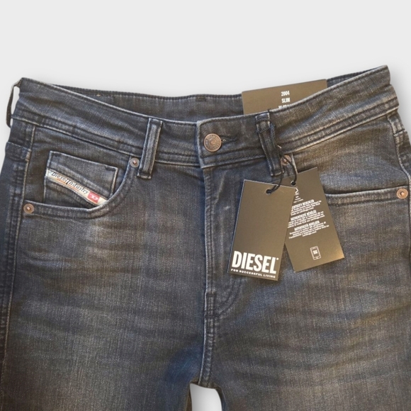 🌟 NWT - Diesel 2004 D-Joy Slim Black Womens Jeans - SIZE 27 - Picture 14 of 16